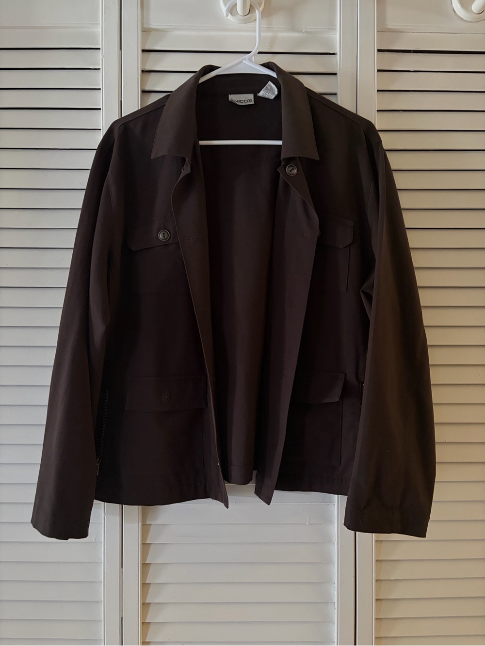 Chico’s Women’s Brown Lightweight Jacket